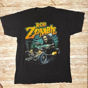 Black Rob Zombie Graphic T-Shirt